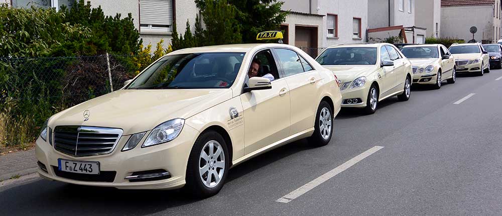 Fuhrpark Taxiunternehmen Falkenhan – Seit 1963